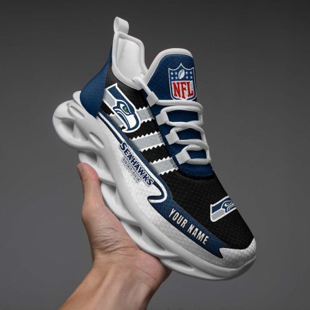 Seattle Seahawks NFL Max Soul Shoes Sneakers For Men And Women