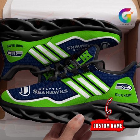 Seattle Seahawks NFL Max Soul Shoes Sneakers For Men And Women