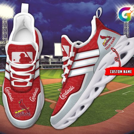 St Louis Cardinals MLB Max Soul Shoes Sneakers For Men And Women