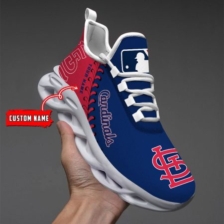 St Louis Cardinals MLB Max Soul Shoes Sneakers For Men And Women