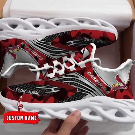 St Louis Cardinals MLB Max Soul Shoes Sneakers For Men And Women