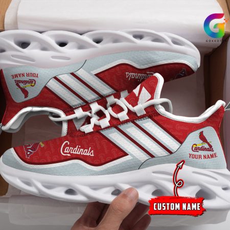 St Louis Cardinals MLB Max Soul Shoes Sneakers For Men And Women