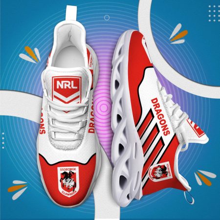 St. George Illawarra Dragons Max Soul Shoes Sneakers For Men And Women