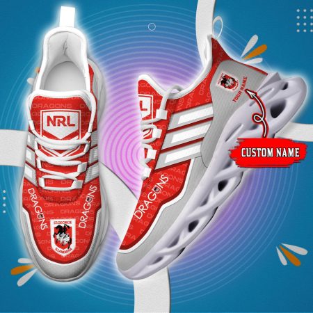St. George Illawarra Dragons Max Soul Shoes Sneakers For Men And Women