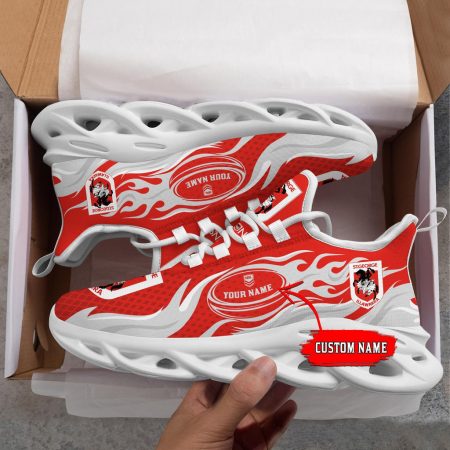 St. George Illawarra Dragons Max Soul Shoes Sneakers For Men And Women