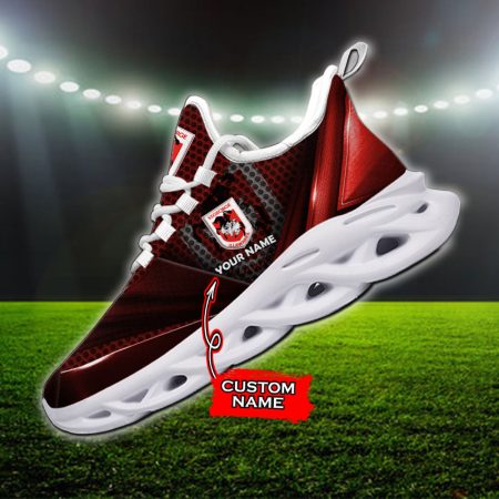 St. George Illawarra Dragons NRL Max Soul Shoes Sneakers For Men And Women