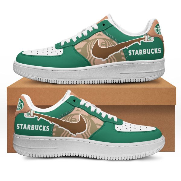 Starbuck Coffee Air Low-Top Sneakers Shoes For Men And Women