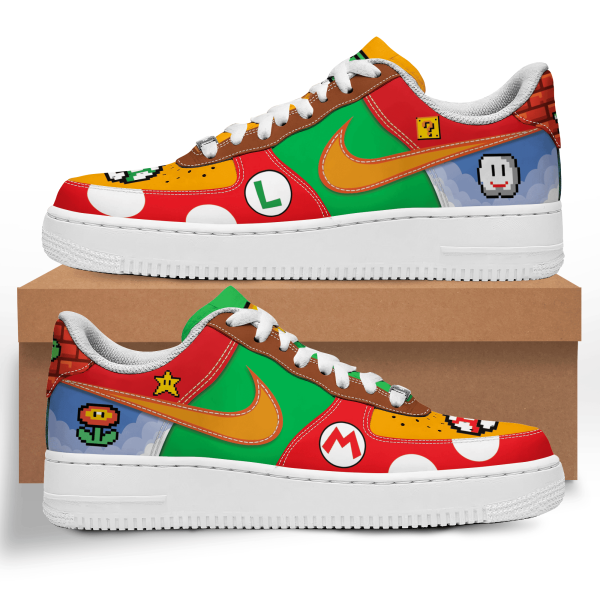Super Mario Air Low-Top Sneakers Shoes For Men And Women