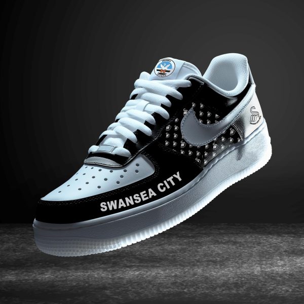 Swansea City EPL Air Low-Top Sneakers Shoes For Men And Women