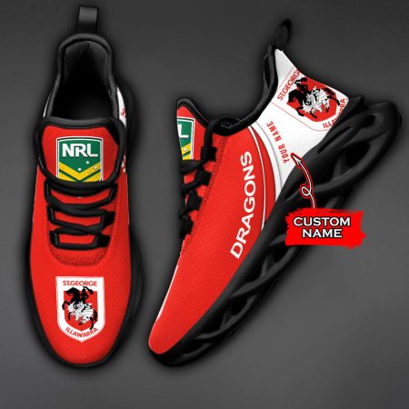 Sydney Roosters NRL Max Soul Shoes Sneakers For Men And Women