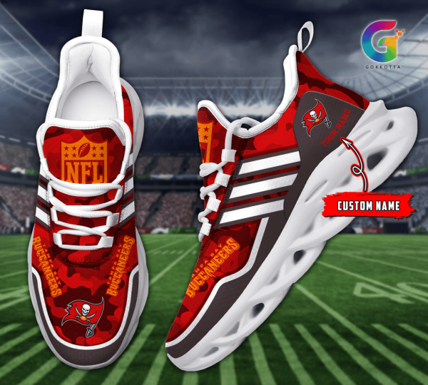 Tampa Bay Buccaneers Max Soul Shoes Sneakers For Men And Women