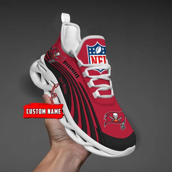 Tampa Bay Buccaneers Max Soul Shoes Sneakers For Men And Women