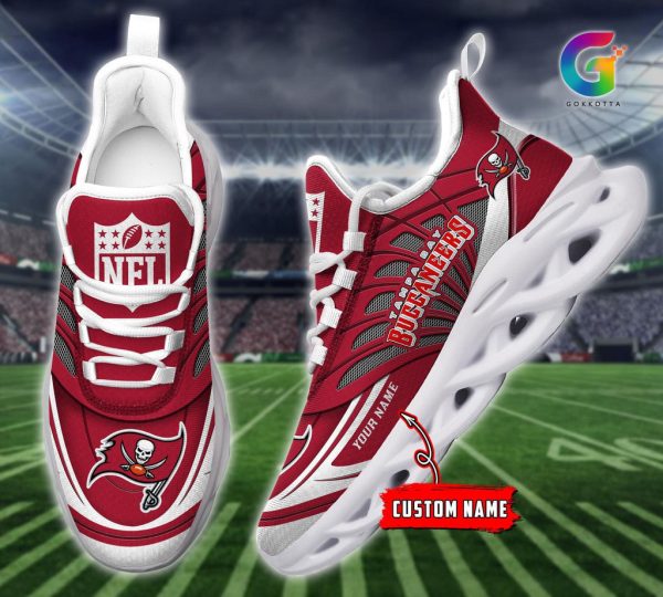 Tampa Bay Buccaneers Max Soul Shoes Sneakers For Men And Women