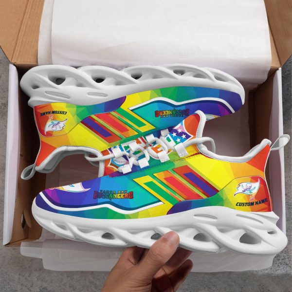 Tampa Bay Buccaneers Max Soul Shoes Sneakers For Men And Women