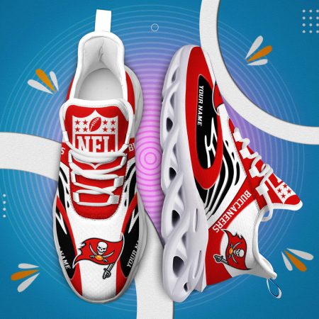 Tampa Bay Buccaneers Max Soul Shoes Sneakers For Men And Women