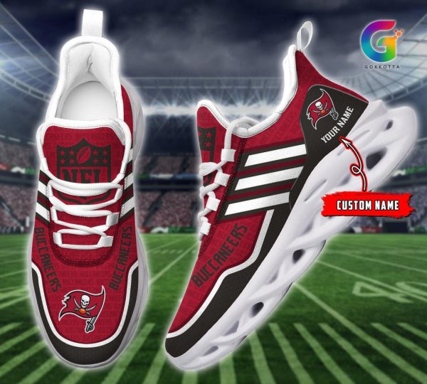 Tampa Bay Buccaneers Max Soul Shoes Sneakers For Men And Women