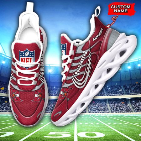 Tampa Bay Buccaneers NFL Max Soul Shoes Sneakers For Men And Women