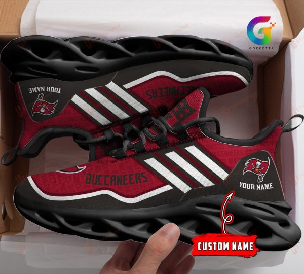 Tampa Bay Buccaneers NFL Max Soul Shoes Sneakers For Men And Women