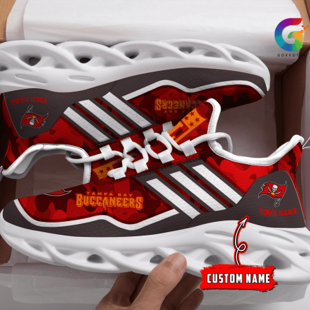 Tampa Bay Buccaneers NFL Max Soul Shoes Sneakers For Men And Women