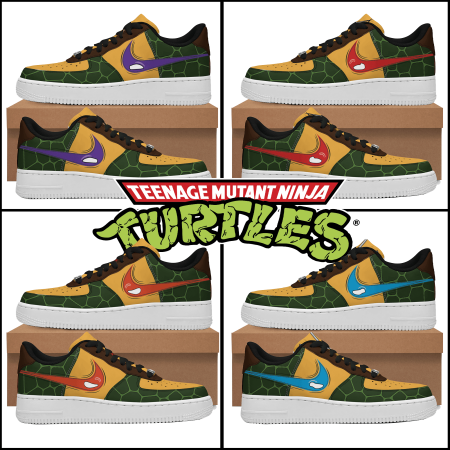 Teenage Mutant Ninja Turtles Air Low-Top Sneakers Shoes For Men And Women