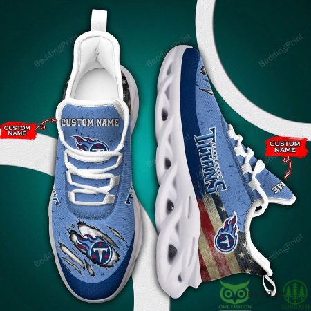 Tennessee Titans Max Soul Shoes Sneakers For Men And Women