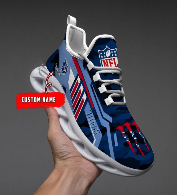 Tennessee Titans Max Soul Shoes Sneakers For Men And Women