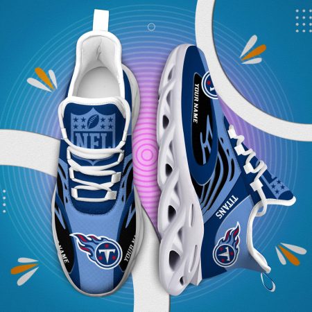 Tennessee Titans Max Soul Shoes Sneakers For Men And Women