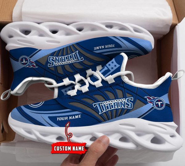 Tennessee Titans Max Soul Shoes Sneakers For Men And Women