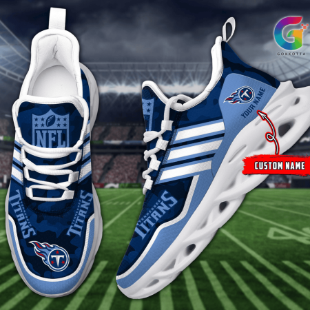 Tennessee Titans Max Soul Shoes Sneakers For Men And Women