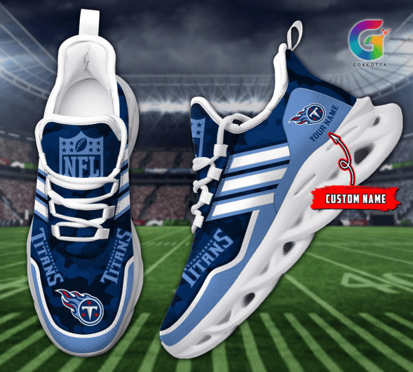 Tennessee Titans Max Soul Shoes Sneakers For Men And Women