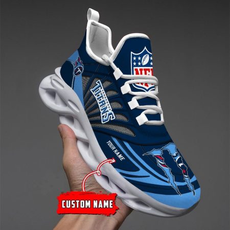 Tennessee Titans Max Soul Shoes Sneakers For Men And Women