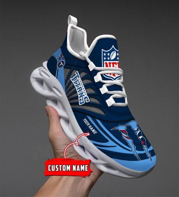 Tennessee Titans Max Soul Shoes Sneakers For Men And Women