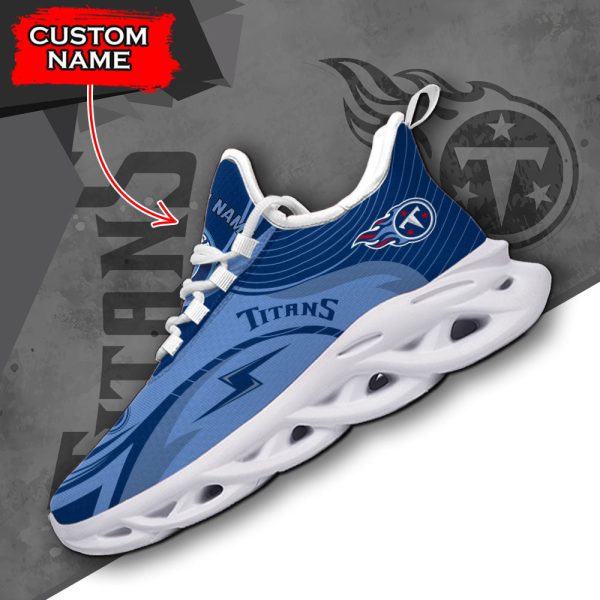Tennessee Titans NFL Max Soul Shoes Sneakers For Men And Women