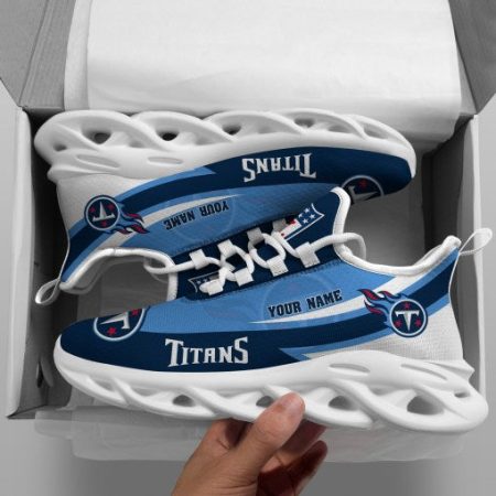 Tennessee Titans NFL Max Soul Shoes Sneakers For Men And Women