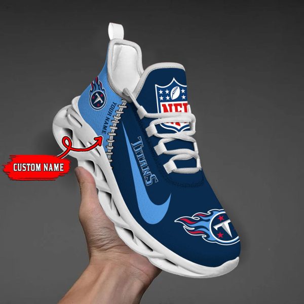 Tennessee Titans NFL Max Soul Shoes Sneakers For Men And Women