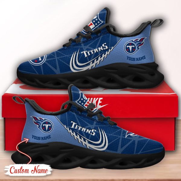 Tennessee Titans NFL Max Soul Shoes Sneakers For Men And Women