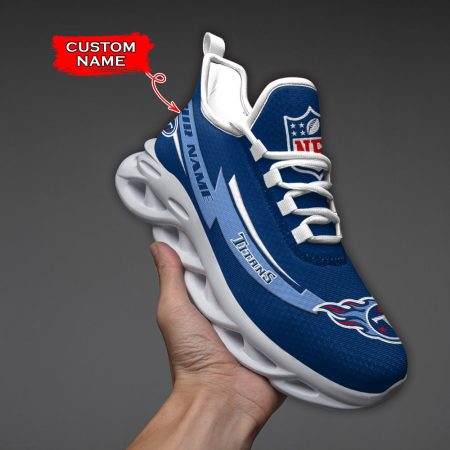 Tennessee Titans NFL Max Soul Shoes Sneakers For Men And Women