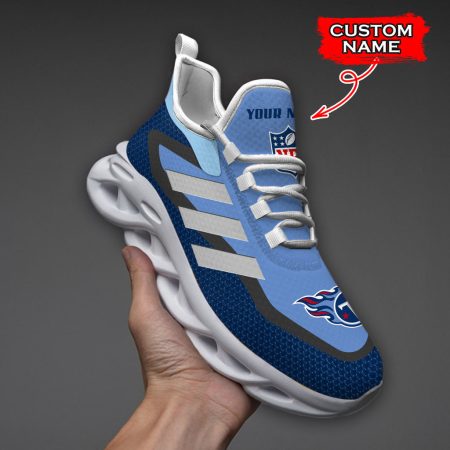 Tennessee Titans NFL Max Soul Shoes Sneakers For Men And Women