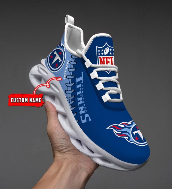 Tennessee Titans NFL Max Soul Shoes Sneakers For Men And Women