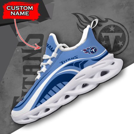 Tennessee Titans NFL Max Soul Shoes Sneakers For Men And Women