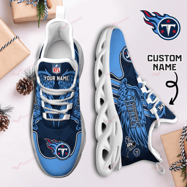 Tennessee Titans NFL Max Soul Shoes Sneakers For Men And Women