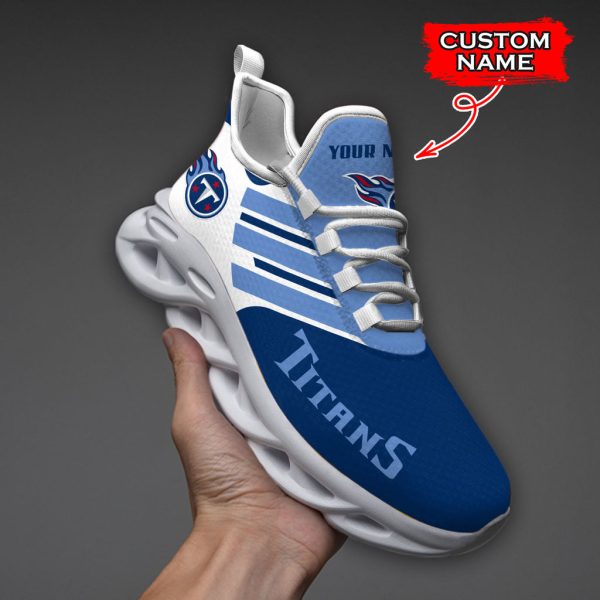Tennessee Titans NFL Max Soul Shoes Sneakers For Men And Women