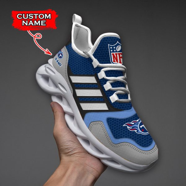 Tennessee Titans NFL Max Soul Shoes Sneakers For Men And Women