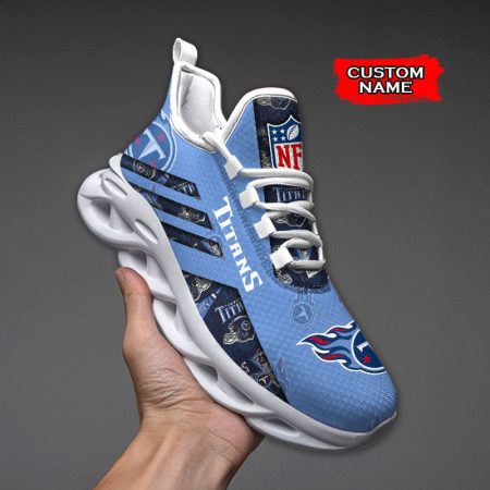 Tennessee Titans NFL Max Soul Shoes Sneakers For Men And Women