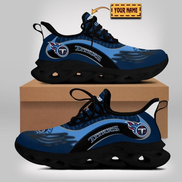 Tennessee Titans NFL Max Soul Shoes Sneakers For Men And Women