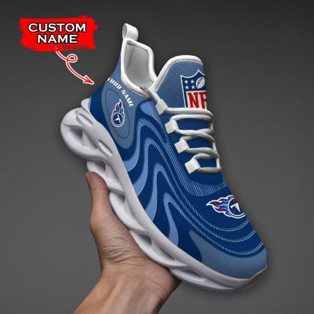 Tennessee Titans NFL Max Soul Shoes Sneakers For Men And Women