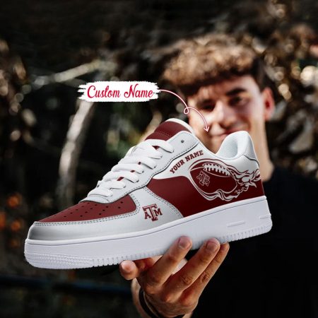 Texas A&M Aggies NCAA Air Low-Top Sneakers Shoes For Men And Women