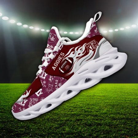 Texas A amp;amp;M Aggies NCAA Max Soul Shoes Sneakers For Men And Women