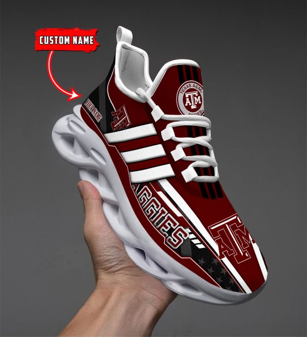 Texas A amp;M Aggies Max Soul Shoes Sneakers For Men And Women
