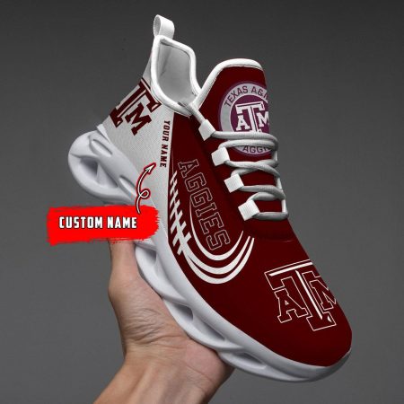 Texas A amp;M Aggies Max Soul Shoes Sneakers For Men And Women